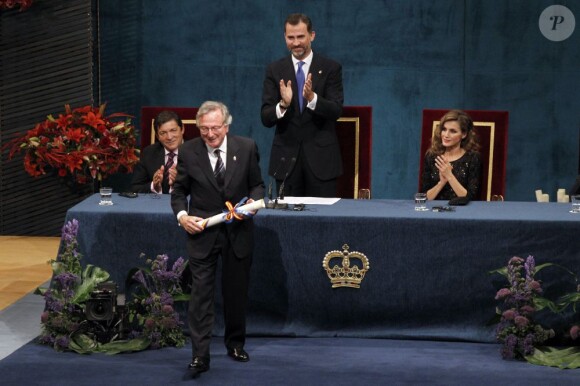 Rafael Moneo, gagnant du prix Arts  lors de la remise des Prix Prince des Asturies à Oviedo le 26 octobre 2012