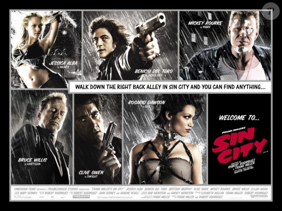 Sin City (2005) de Robert Rodriguez.