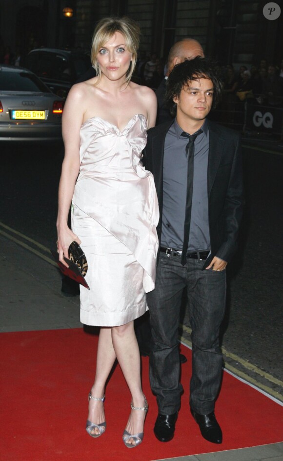Jamie Cullum et Sophie Dahl à Londres, le 4 septembre 2007.