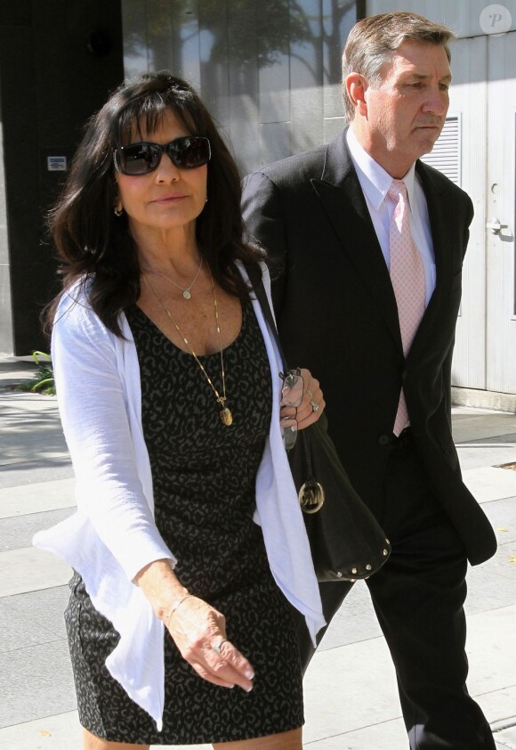 Les parents de Britney Spears, Lynne et Jamie, à leur arrivée au tribunal de Los Angeles le 23 octobre 2012