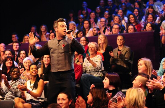 Robbie Williams dans le Graham Norton Show le 1er novembre 2012