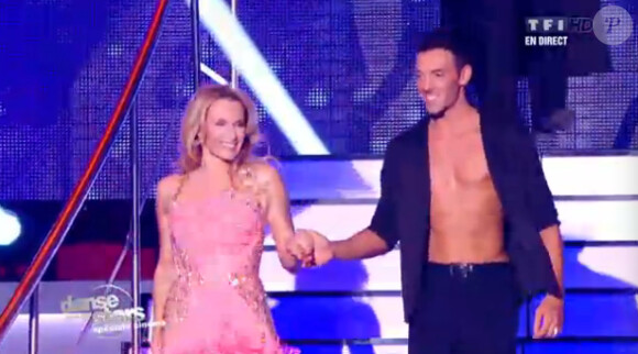 Estelle Lefébure et Maxime dans Danse avec le stars 3 le samedi 3 novembre 2012 sur TF1
