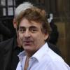 Claude Barzotti aux obsèques de Frank Alamo le 18 octobre 2012.