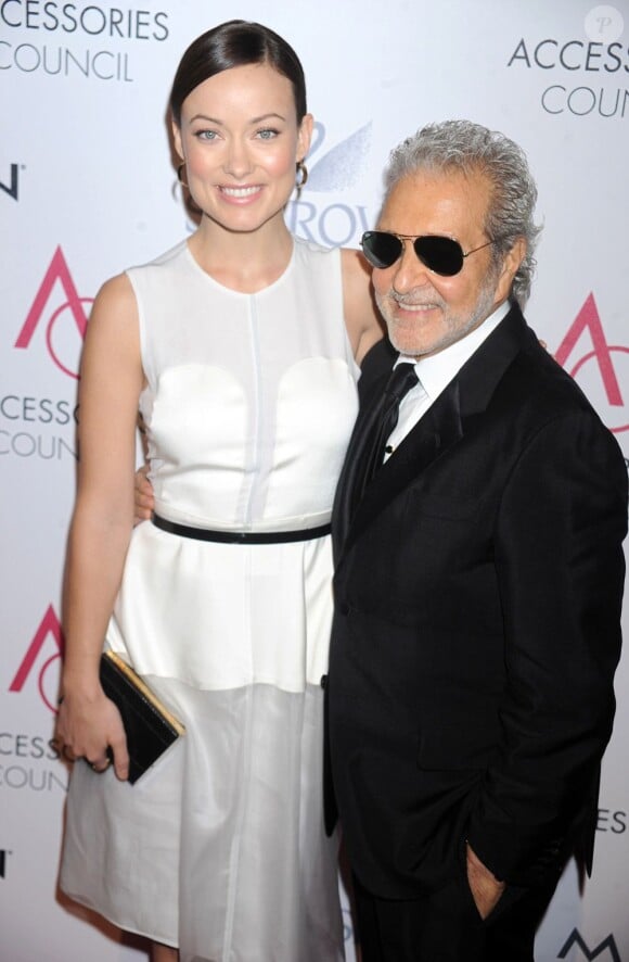 Julianne Moore et le designer Vince Camuto, à la cérémonie des Ace Awards 2012 à New York, le 5 novembre 2012.
