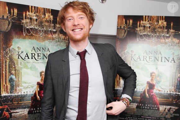 Domhnall Gleeson à l'avant-première du film Anna Karenina à New York, le 7 novembre 2012.
