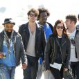 Rumer Willis et son compagnon Jayson Blair profitent du soleil de Miami en compagnie des membres du groupe de Rumer, le 8 novembre 2012