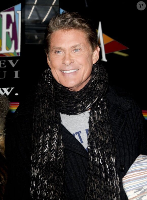 David Hasselhoff à New York, le 7 novembre 2012.