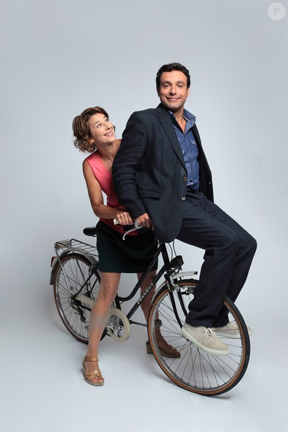 Les parents Bouley, de "Fais pas ci, fais pas ça" sur France 2, incarné par Isabelle Gelinas et Bruno Salomone
