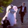 Mariage de Anne Hathaway et Adam Shulman en Californie, le 29 septembre 2012.