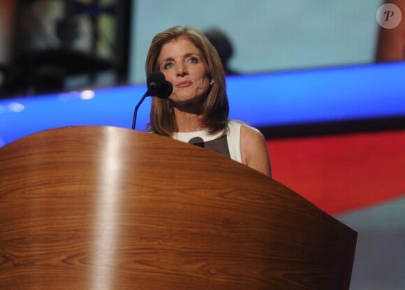 Caroline Kennedy, lieutenant de campagne de Barack Obama, le 6 septembre 2012 lors de la convention démocrate de Charlotte.