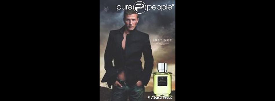 David Beckham Pub Parfum Instinct Purepeople