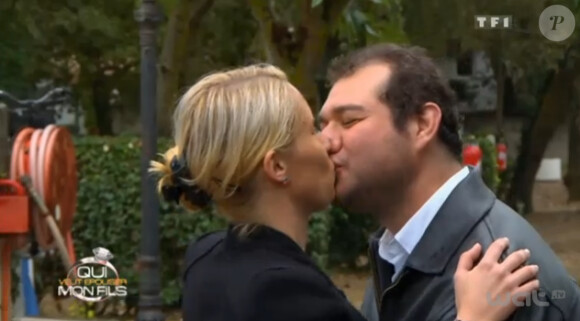 Frédéric et Cindy dans la bande-annonce du troisième épisode de Qui veut épouser mon fils ? saison 2 le vendredi 16 novembre 2012 sur TF1