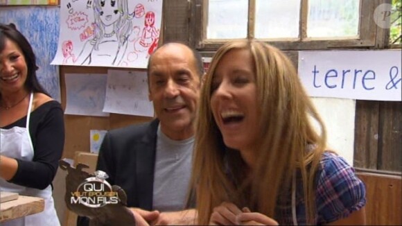 Serge avec les prétendantes de Julien dans Qui veut épouser mon fils ? 2, vendredi 9 novembre 2012 sur TF1