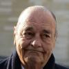 Jacques Chirac victime d'anosognosie a souhaité assister aux funérailles de Maurice Ulrich à l'église Saint-Etienne-du-Mont à Paris, le 20 novembre 2012.