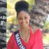 Camille René, Miss Martinique, se dévoile à l'île Maurice en novembre 2012 à l'occasion du voyage Miss France 2013