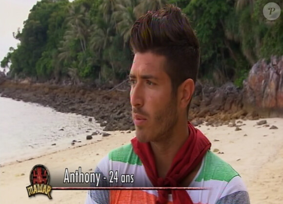 Anthony dans Koh Lanta, prime time du 16 novembre 2012 sur TF1.