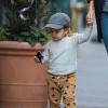 Le petit Flynn fait le bonheur de sa maman Miranda Kerr à New York le 22 novembre 2012