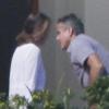 George Clooney et sa compagne Stacy Keibler sont actuellement en vacances avec Cindy Crawford et Rande Gerber à Los Cabos au Mexique. Photo prise le 23 novembre 2012.