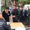La princesse Stéphanie de Monaco, présidente de Fight Aids Monaco et ambassadrice d'Onusida, lançait le 26 novembre 2012 sur le parvis de Sainte-Dévote la campagne de dépistage anonyme et gratuit Test in the City, à quelques jours de la Journée mondiale de lutte contre le sida.
