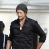 Gabriel Aubry dans les rues de West Hollywood, le 14 novembre 2012.
