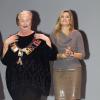 Maxima des Pays-Bas remettait le 26 novembre 2012 le Prix du fonds pour la culture Prince Bernhard à Lidewij Edelkoort, star internationale des tendances.