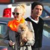 Gwen Stefani et son époux Gavin Rossdale repartent de l'école de leur fils Zuma à Los Angeles le 27 novembre 2012.