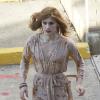 Jared Leto en transsexuel sur le tournage de son nouveau film The Dallas Buyers Club dont le tournage se déroule à la Nouvelle-Orléans, le 18 novembre 2012.