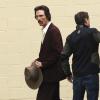 Matthew McConaughey sur le tournage du film The Dallas Buyers Club à la Nouvelle-Orleans, le 29 novembre 2012