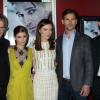 Le réalisateur Stefan Ruzowitzky, Kate Mara, Olivia Wilde, Eric Bana et Charlie Hunnam font la promotion du film Blackbird au Arclight Cinema d'Hollywood, le 29 novembre 2012.