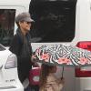 Halle Berry amène sa fille Nahla à l'école à Los Angeles le 30 novembre 2012.