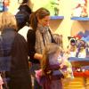 Violet Affleck fête ses 7 ans avec sa famille et ses amies, à Brentwood, le 1er décembre 2012