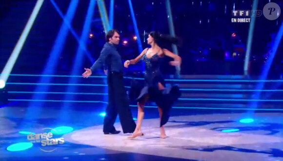 Christophe Dominici et Candice dans Danse avec les stars 3, samedi 13 octobre 2012 sur TF1