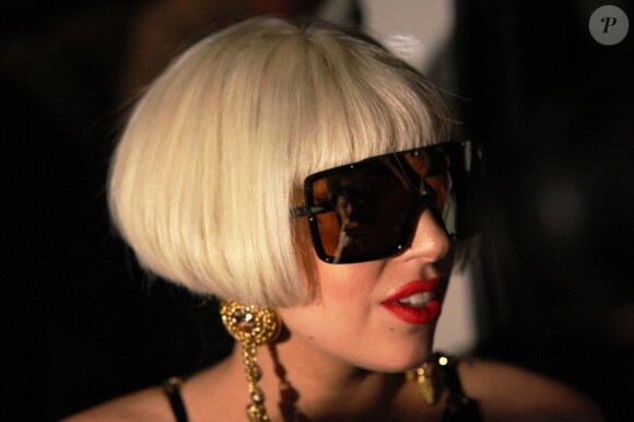 Lady Gaga à Johannesburg, le 27 novembre 2012.