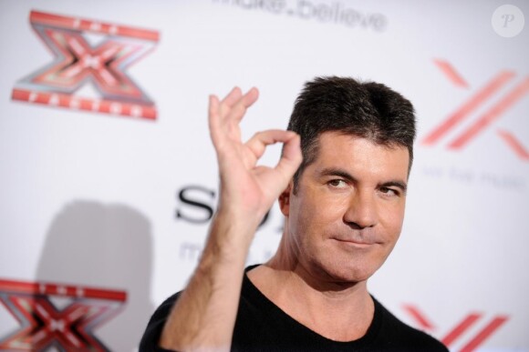 Simon Cowell à la soirée X Factor Viewing Party à Los Angeles le 6 décembre 2012.