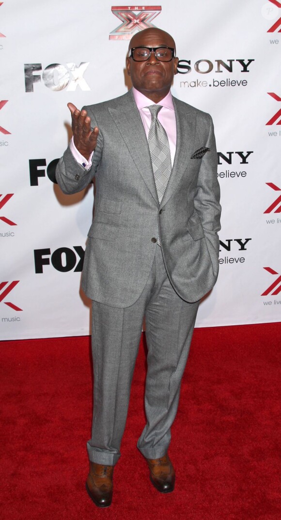 L.A. Reid à la soirée X Factor Viewing Party à Los Angeles le 6 décembre 2012.