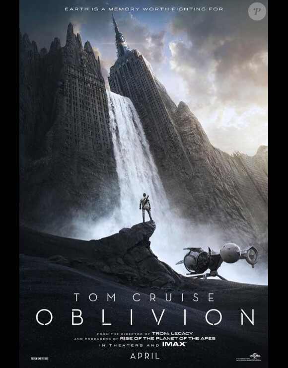 L'affiche teaser du film Oblivion