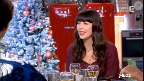 Nolwenn Leroy sur le plateau de C à vous, sur France 5, le 10 décembre 2012.