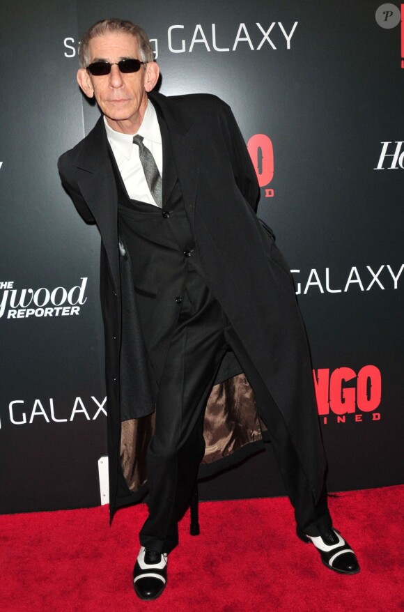 Richard Belzer à la première new-yorkaise du film Django Unchained, le 11 décembre 2012.