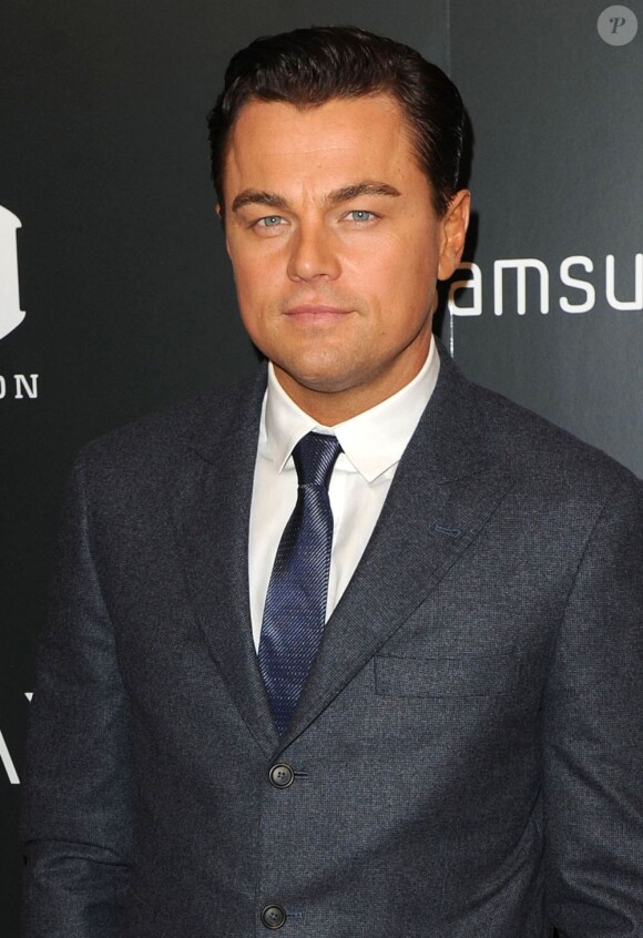 Leonardo DiCaprio pendant la première new-yorkaise du film Django Unchained, le 11 décembre 2012.