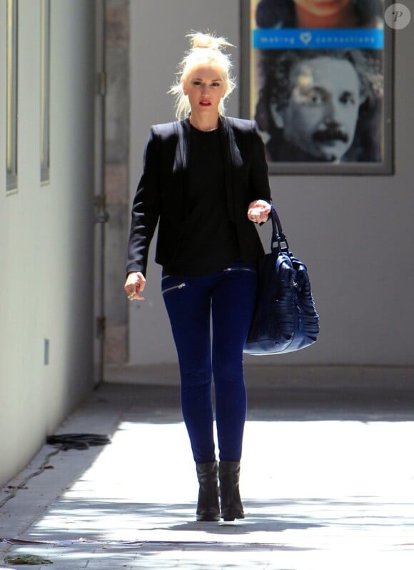 Gwen Stefani à Los Angeles, le 15 avril 2012.