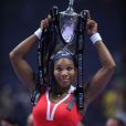 Serena Williams après sa victoires lors du Masters d'Istanbul le 28 octobre 2012
