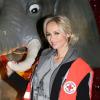 Adriana Karembeu au cirque Pinder pour l'opération Tous en fête ! 2012. Le 12 décembre 2012.