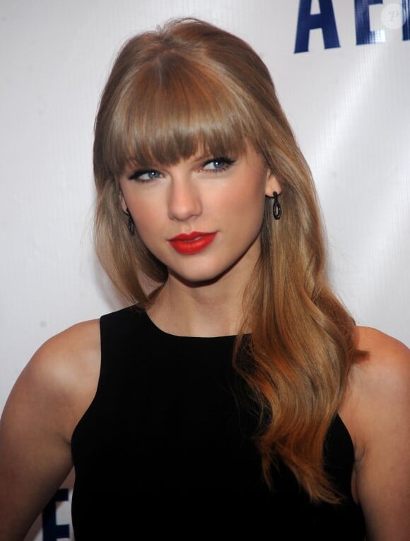 La chanteuse américaine Taylor Swift à New York le 7 décembre 2012.
