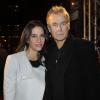 Franck Dubosc et Danièle à Paris le 19 Novembre 2012.
