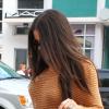 Kourtney Kardashian fait du shopping avec ses soeurs Kim et Khloé. Miami Beach, le 15 décembre 2012.