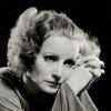 Greta Garbo sur une photographie intitulée Inspiration en 1931.