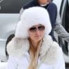 Paris Hilton est en vacances au ski à Aspen, le 19 decembre 2012.