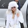 Paris Hilton et son petit ami River Viiperi en vacances au ski à Aspen, le 19 decembre 2012.