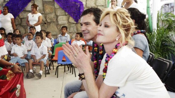 Melanie Griffith et Antonio Banderas : Amoureux et solidaires pour les enfants