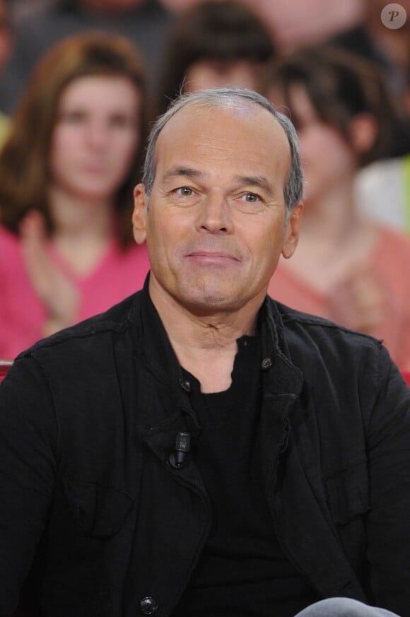 Laurent Baffie lors de l'enregistrement de l'émission Vivement Dimanche à Paris le 19 décembre 2012.
